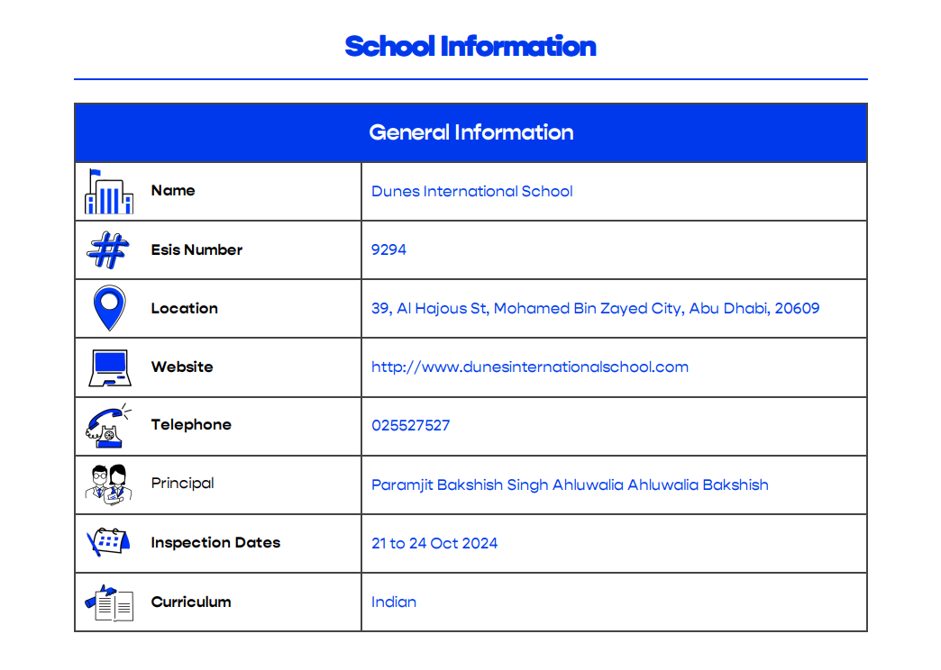 沙丘国际学校（Dunes International School）入学指南