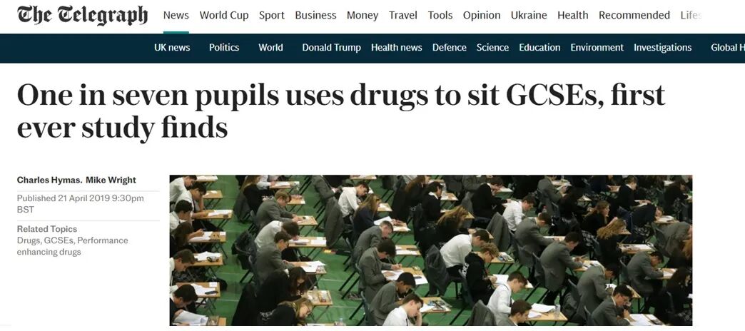 GCSE刚结束，“聪明药”的讨论又火了：英国学生真的能靠药物提高成绩吗？