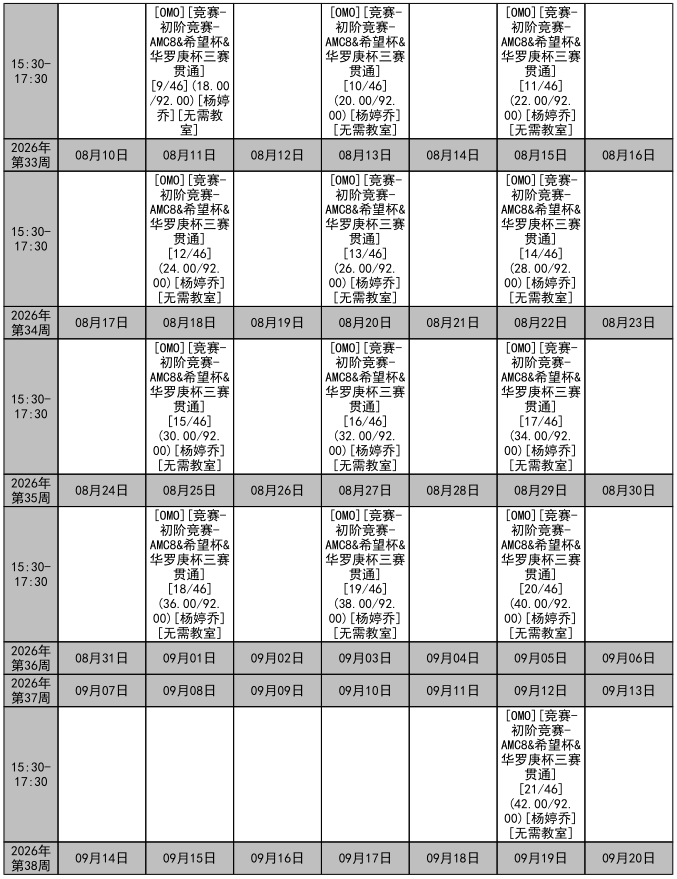 苏州小升初升学助力!AMC8/希望杯/华罗庚杯三大数学竞赛培训班来啦! 苏州小升初升学助力!AMC8/希望杯/华罗庚杯三大数学竞赛培训班来啦!