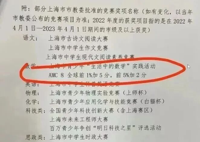 AMC8与校内数学有什么联系？AMC8知识点对比校内数学！附暑假班