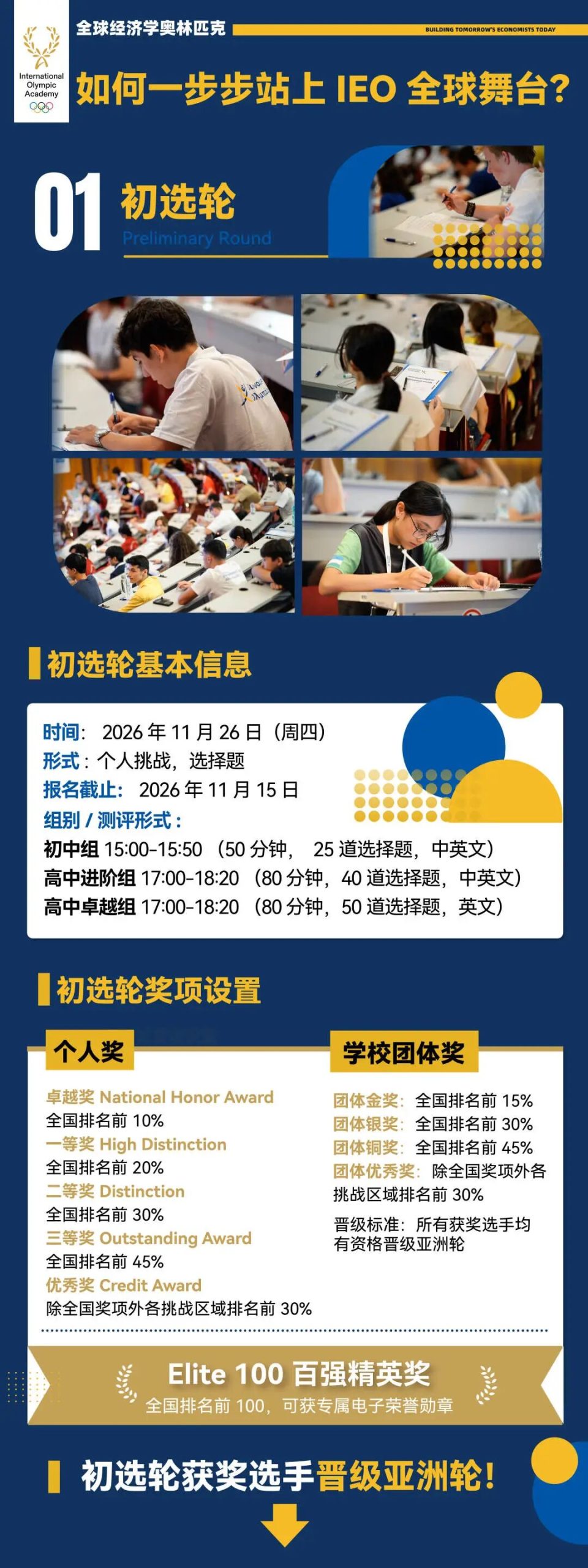 【经济学】全球50万+经济学少年都参与的IEO全球经济学奥林匹克，报名开启！国家队在召唤！