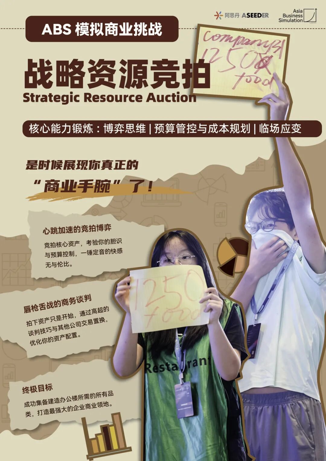 【ABS模拟商战】为什么一个“情绪”，能让一家公司一年多赚100亿？夏日季主题强势来袭，这个6&7月等你来探索！