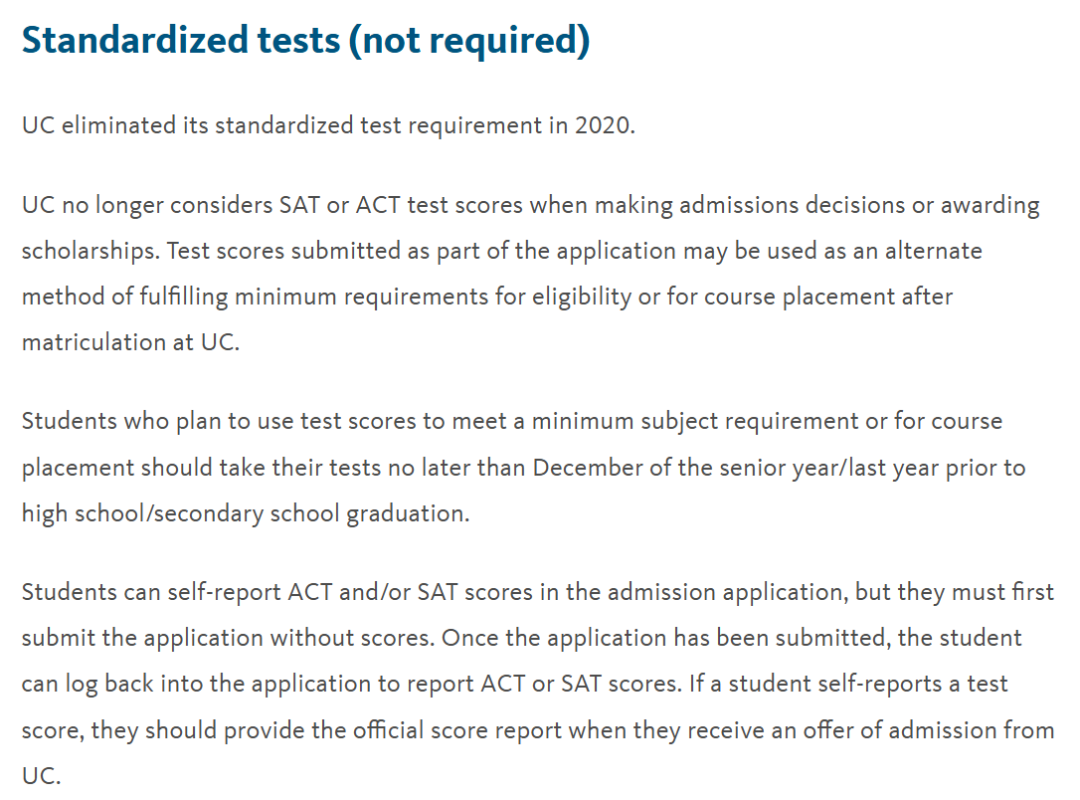 因“数学能力严重下滑”，加州大学教授集体要求恢复SAT/ACT
