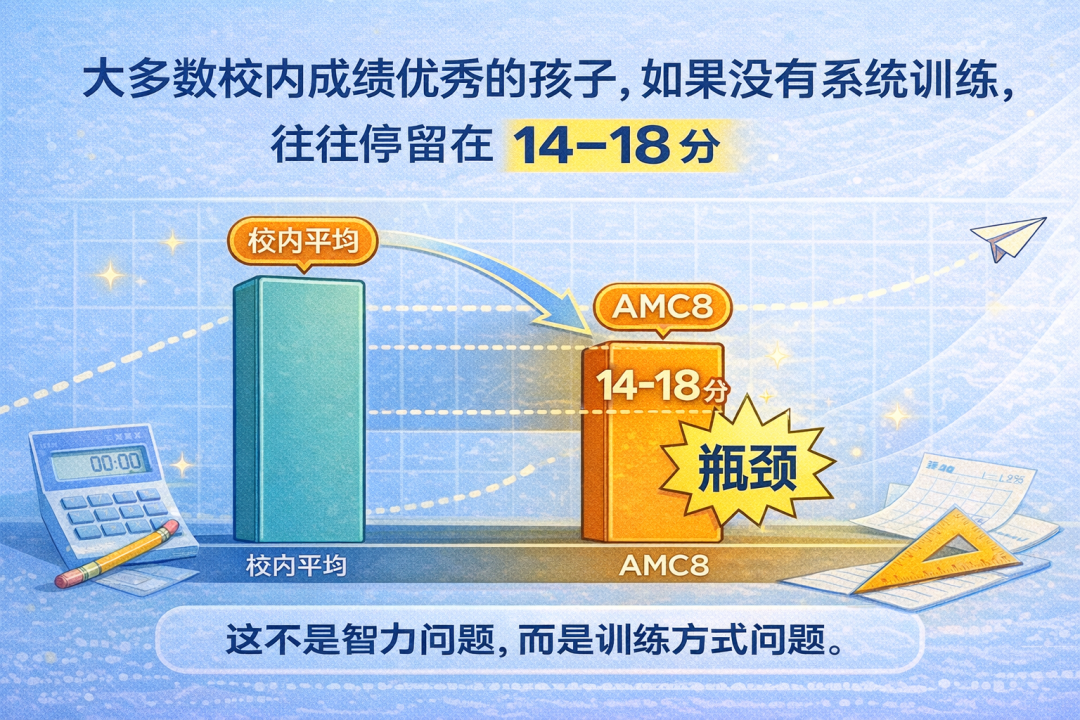 AMC8≠小学奥数！大批孩子低分落榜，差距到底在哪？