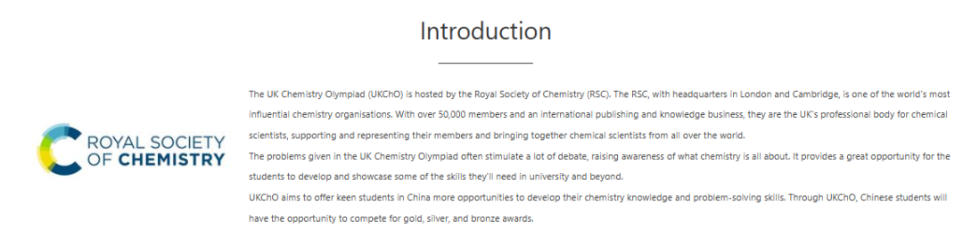 申请化学方向的绝佳助力来了!2027年UKChO化学竞赛报名考试时间公布!报考全指南→→ 申请化学方向的绝佳助力来了!2027年UKChO化学竞赛报名考试时间公布!报考全指南→→