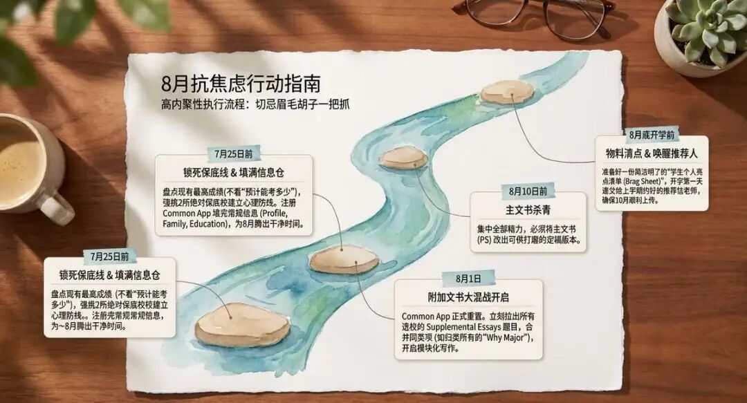 暑假过半,2027届美本申请生的“进度条”应该到哪了? 暑假过半,2027届美本申请生的“进度条”应该到哪了?