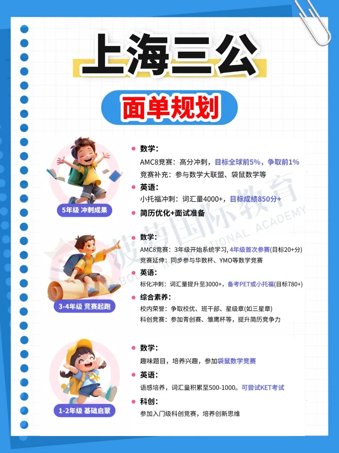 挤破头想进上海三公？什么样的孩子能拿到入场券，2027备考时间轴戳↓