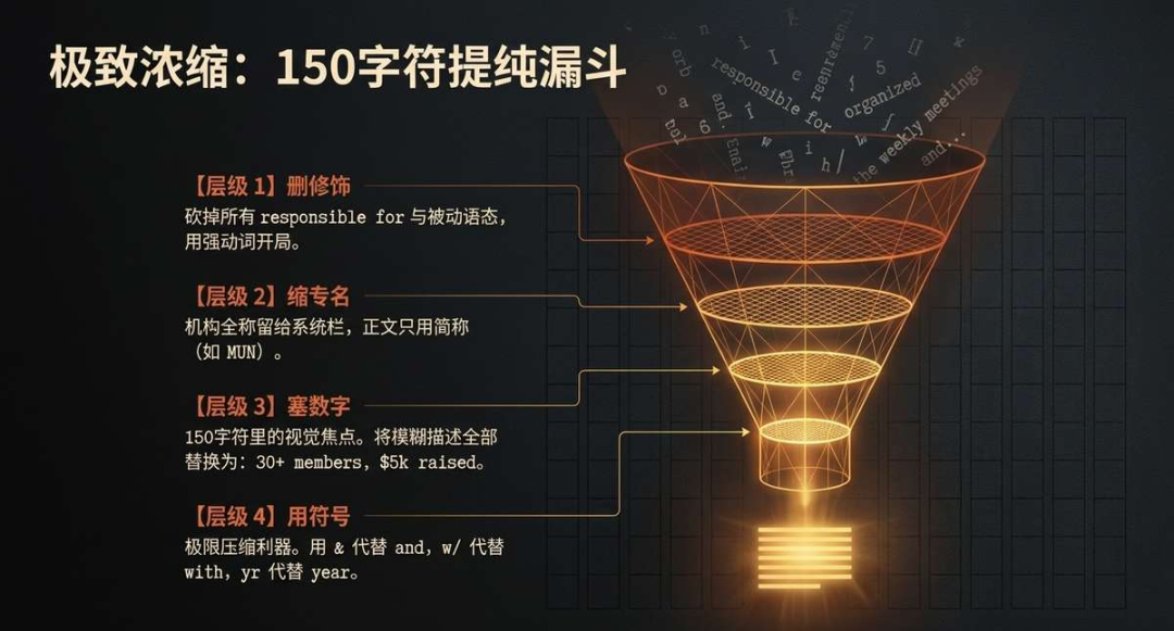 150个字符的“戴着镣铐跳舞”:如何把做了3年的大活动缩写进Common App? 150个字符的“戴着镣铐跳舞”:如何把做了3年的大活动缩写进Common App?