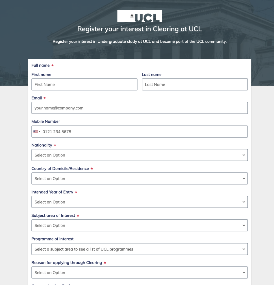 UCL KCL 爱大 曼大开放补录 部分专业只招国际生 UCL KCL 爱大 曼大开放补录 部分专业只招国际生