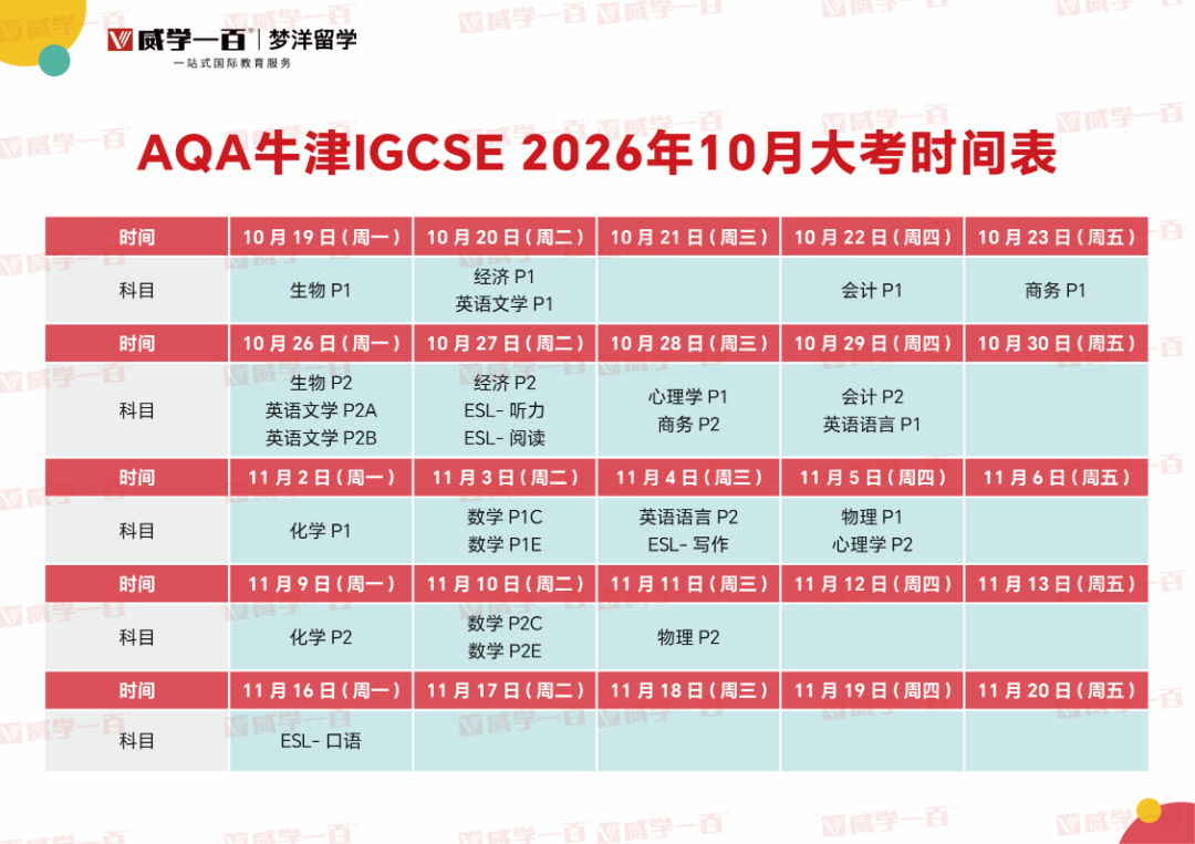 备战10月IG/AL大考!三大考试局关键节点一文梳理! 备战10月IG/AL大考!三大考试局关键节点一文梳理!