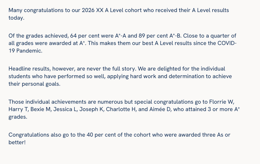 2026 A-Level放榜|九大公学、Top私校、顶尖男校到底有多卷? 2026 A-Level放榜|九大公学、Top私校、顶尖男校到底有多卷?