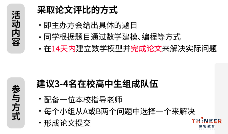 HiMCM和IMMC含金量对比 高中生数模比赛怎么选 新赛季备考开启