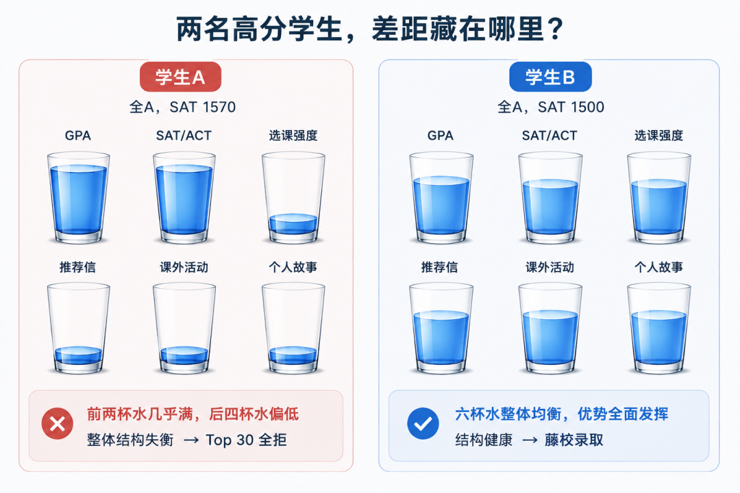 为什么SAT 1570,有人藤校大满贯,有人Top30全拒? 为什么SAT 1570,有人藤校大满贯,有人Top30全拒?