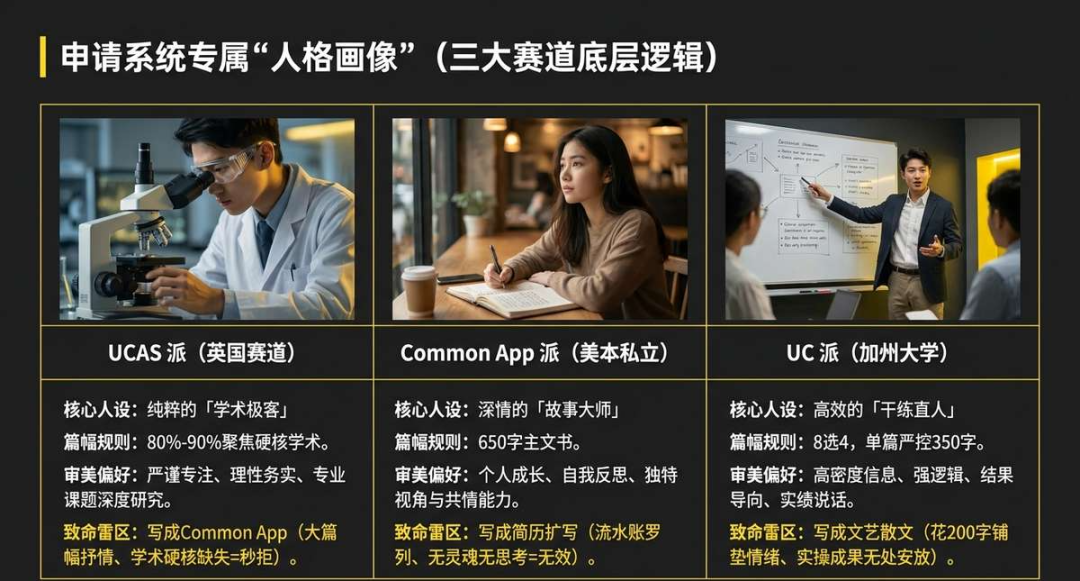 美本 vs 英专 vs 混申:不同“赛道”学生的心理画像与生存法则 美本 vs 英专 vs 混申:不同“赛道”学生的心理画像与生存法则