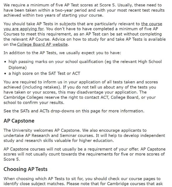 剑桥大学彻底“封杀”托福，要求 AP 成绩“全透明”，八月 IGCSE 分数线暴涨……