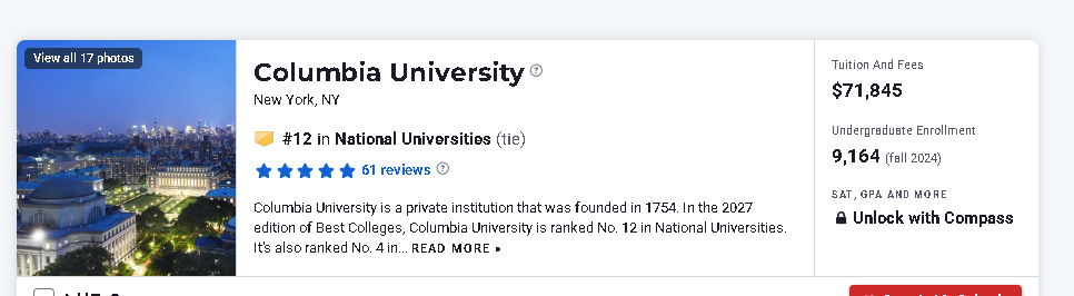 刚刚发布！2027 U.S.News排名大洗牌！MIT登顶、普林斯顿失守！