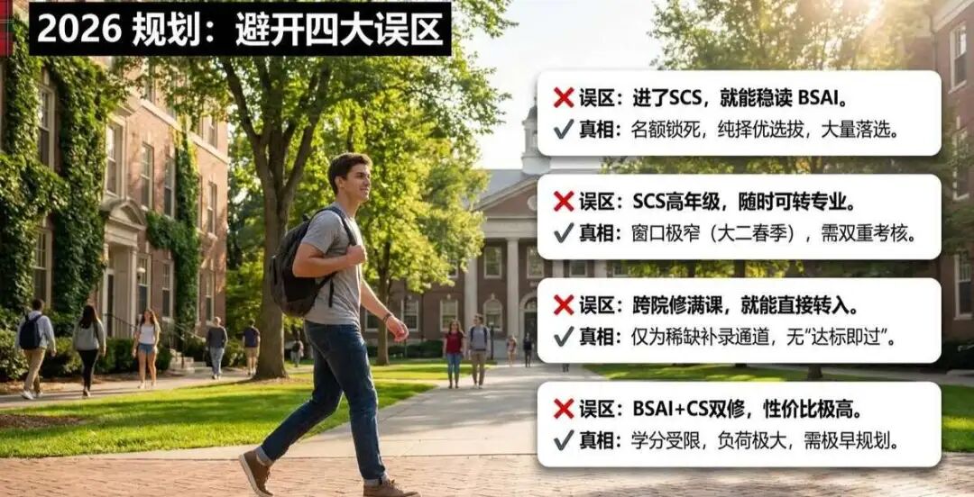 名额锁死、门槛抬升!CMU 标杆 AI 本科 BSAI,校内转专业/双学位规则更新 名额锁死、门槛抬升!CMU 标杆 AI 本科 BSAI,校内转专业/双学位规则更新