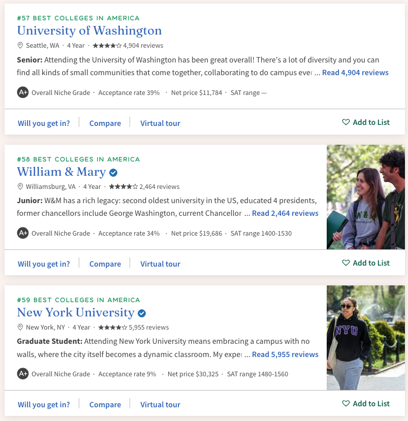2027 Niche美国大学排名发布!评分体系大改,MIT蝉联第一,NYU暴跌,公立校逆袭 2027 Niche美国大学排名发布!评分体系大改,MIT蝉联第一,NYU暴跌,公立校逆袭