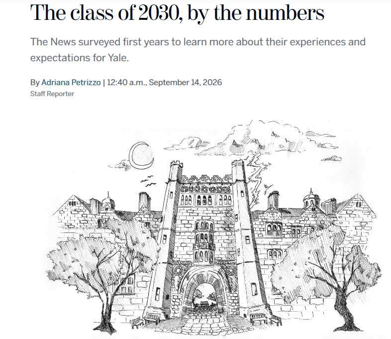 耶鲁2030届新生画像:99%挑战AP/IB、ACT平均35分,超六成高中用过AI! 耶鲁2030届新生画像:99%挑战AP/IB、ACT平均35分,超六成高中用过AI!