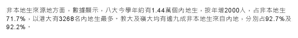 港校又扩招?港大喊话非本地生上限升至70%,内地学生迎来“红利”了吗? 港校又扩招?港大喊话非本地生上限升至70%,内地学生迎来“红利”了吗?