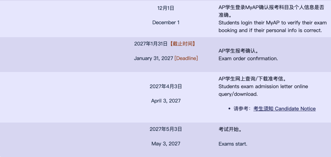 2027中国大陆AP考试报名明日开启 社会考生可以报名 2027中国大陆AP考试报名明日开启 社会考生可以报名