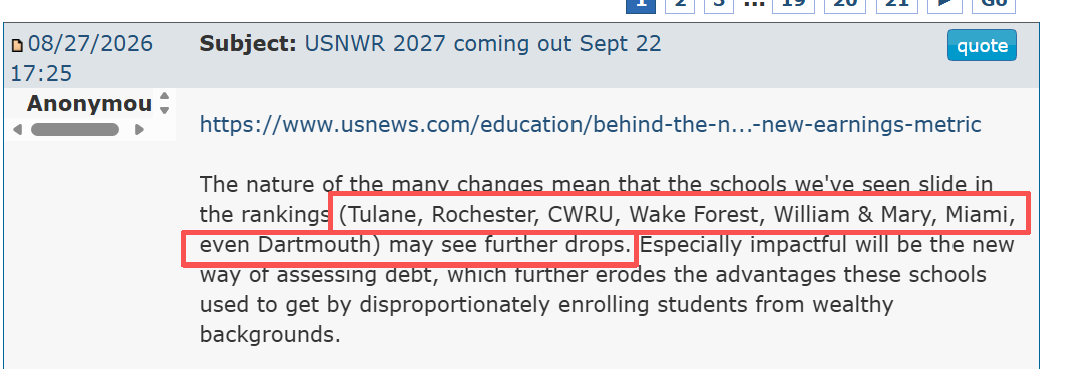 US.News 2027全美排名即将发布!20年来最大变化,CMU冲进前20呼声最大?! US.News 2027全美排名即将发布!20年来最大变化,CMU冲进前20呼声最大?!
