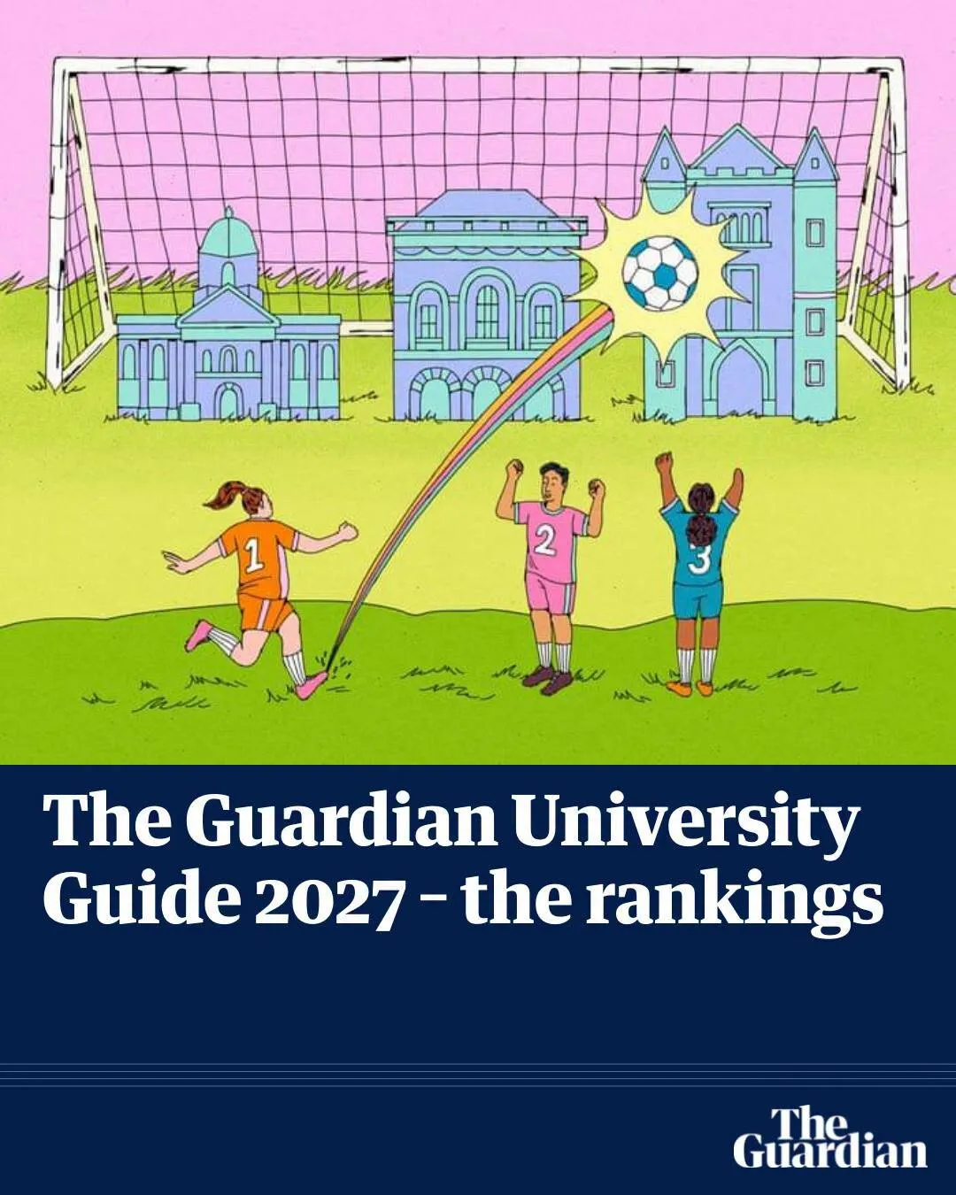 牛津第一,UCL跌出前十,2027《卫报》英国大学排名出炉,G5差距这么大?! 牛津第一,UCL跌出前十,2027《卫报》英国大学排名出炉,G5差距这么大?!