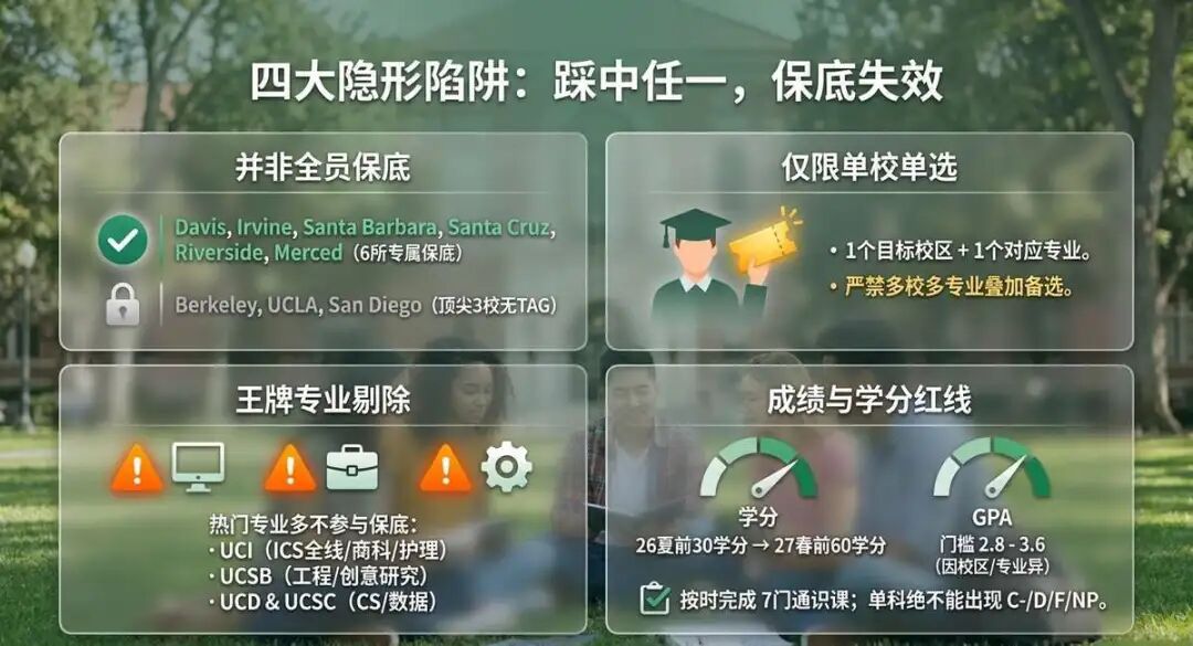 UC TAG 申请9月30日彻底截止！社区大学转学真香，但这4个“隐形坑”踩中直接无缘名校