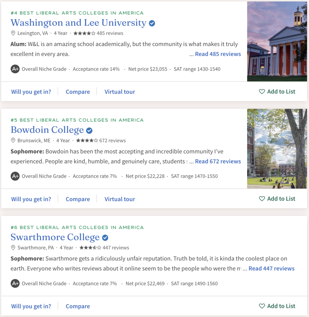 2027 Niche最佳美国大学排名：UCLA拿下公立第一，NYU跌出前50