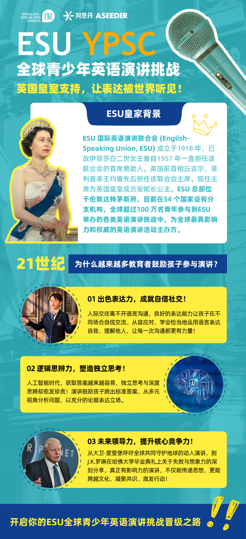 百年ESU传承,让表达被世界听见