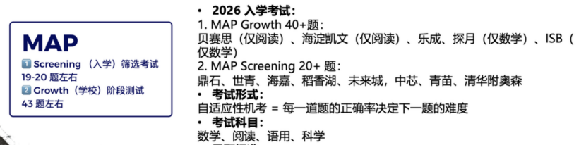MAP考试|学术英语,才是孩子升学的隐形分水岭 MAP考试|学术英语,才是孩子升学的隐形分水岭