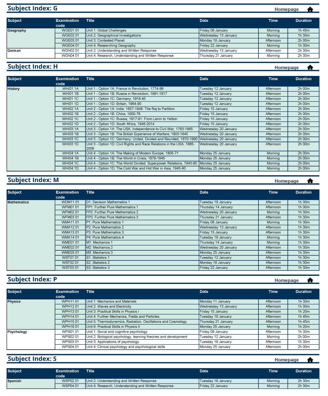 爱德思/AQA公布:2027年1月A-Level考试时间 爱德思/AQA公布:2027年1月A-Level考试时间