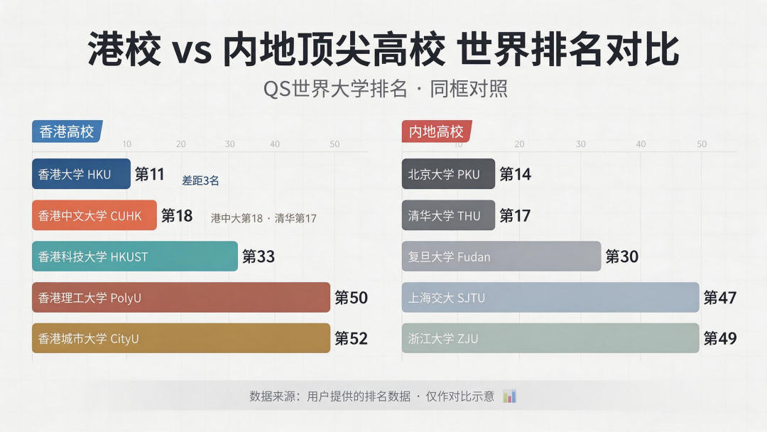 港三=清北复交？G5=华五？英港名校放到内地，到底对标哪所985/211？