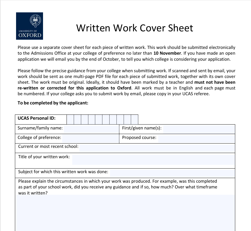 别漏了，牛津剑桥还要额外考察这个！一文说清Written Work和附加笔试！