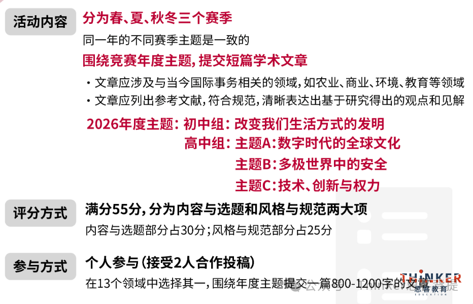 HIR哈佛国际评论写作竞赛2026秋冬赛季投稿中 HIR哈佛国际评论写作竞赛2026秋冬赛季投稿中
