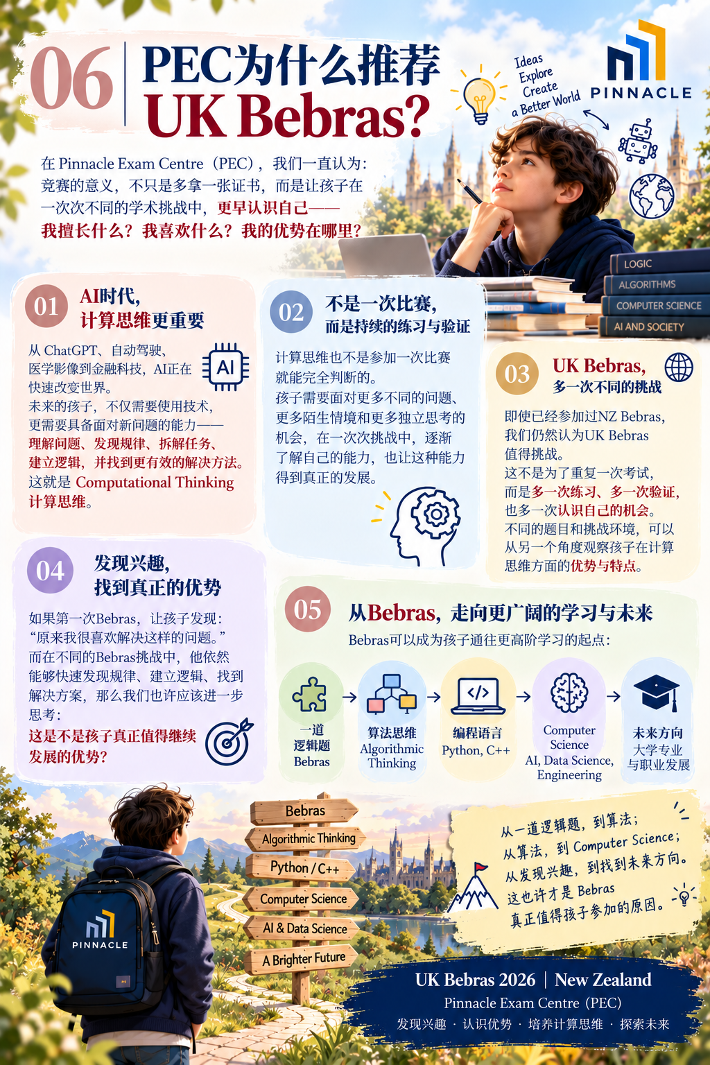 UK Bebras|你的孩子有“像计算机科学家一样思考”的能力吗? UK Bebras|你的孩子有“像计算机科学家一样思考”的能力吗?