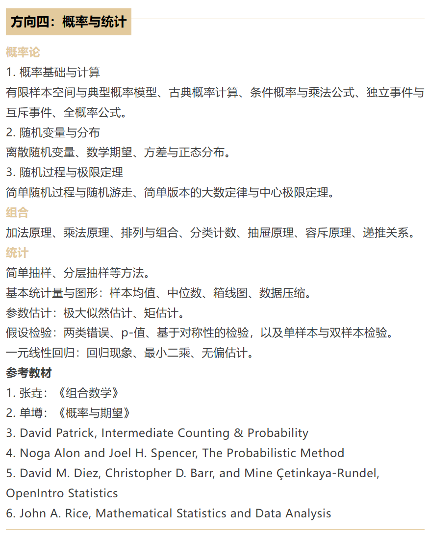 重磅!2027年清华新领军初审结果公布!附校测考纲高效备考?
